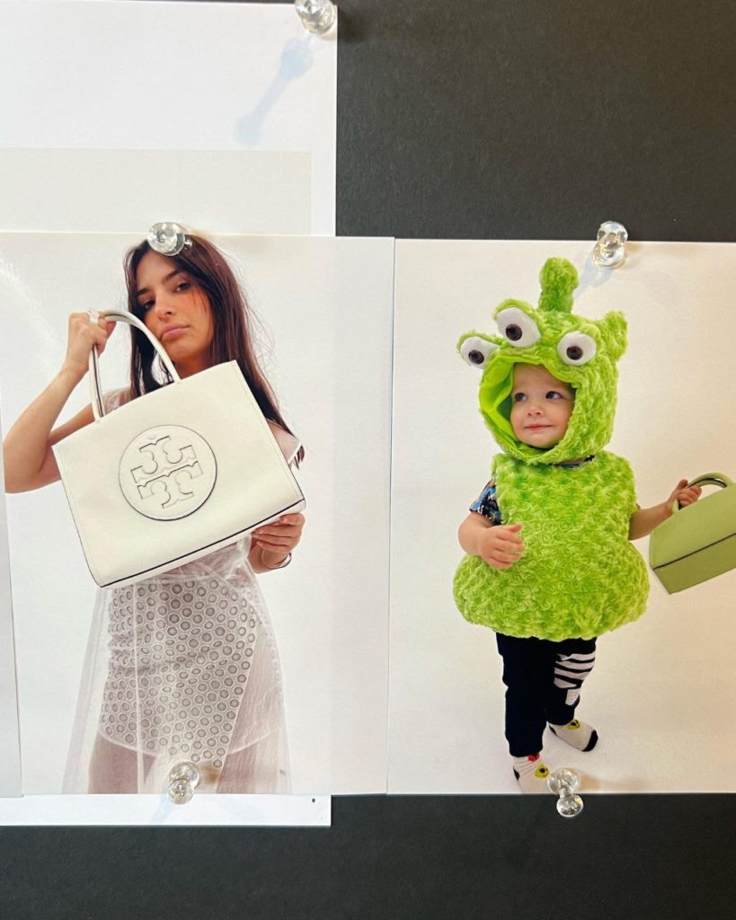 Эмили Ратаковски снялась в рекламе вместе с сыном