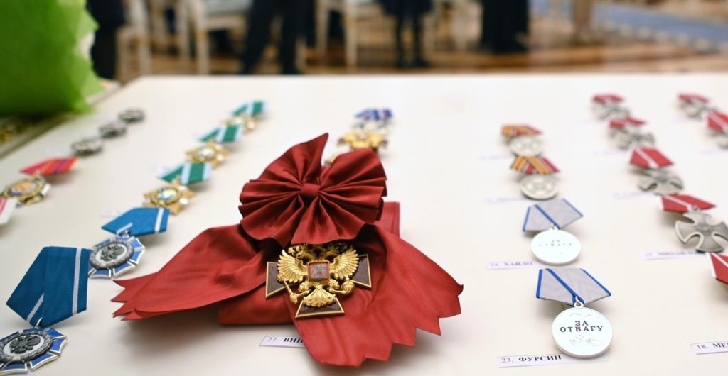 Владимир Путин наградил Винокура орденом «За заслуги перед Отечеством»