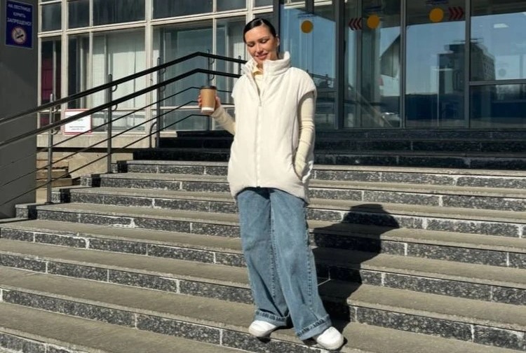 Ольга Серябкина снялась в мокром бикини и показала фигуру