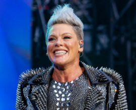 Пинк с дочерью посетили премьеру бродвейской постановки The Lost Boys